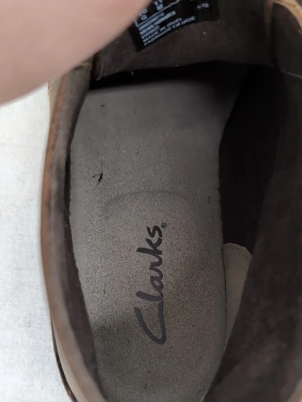 Clarks Brown Leather Chukka Boots